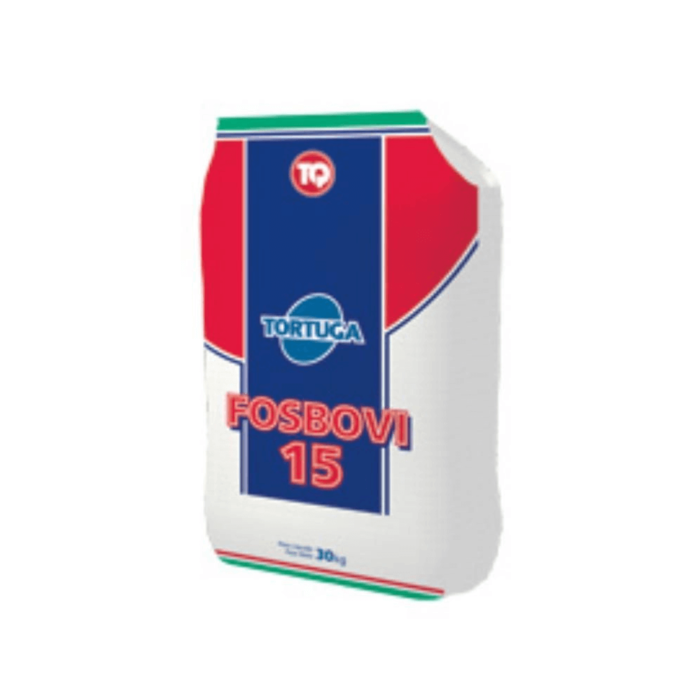 Fosbovi® 15 Sal Mineral Suplemento Mineral para Bovinos de Corte - Pronto para Uso 30 kg