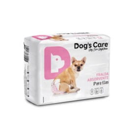 Fralda Descartável para Cães com 06 Unidades - Dog's Care