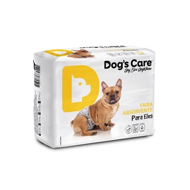 Fralda Descartável para Cães com 12 Unidades - Dog's Care