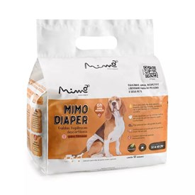 Fralda Higiênica Descartável Mimo Diaper para Cães Fêmeas