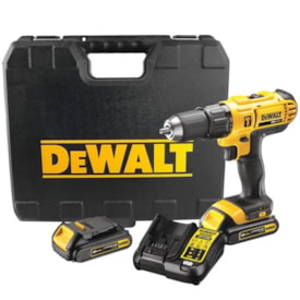 Furadeira/Parafusadeira de Impacto 1/2 Bateria 20V Max Ion Bivolt DCD776C2BR DeWalt - imagem adicional