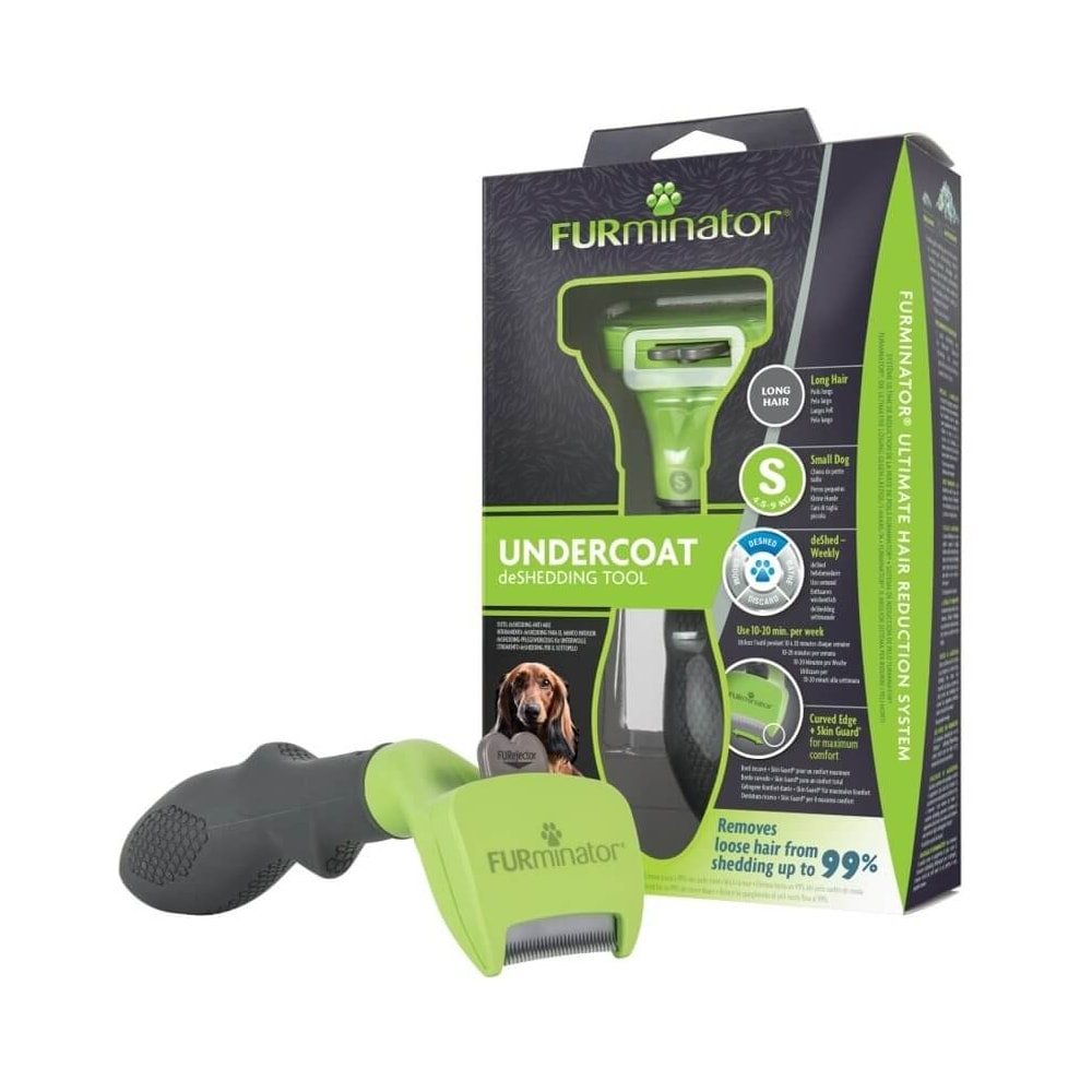 Furminator Dog para Cães Pequenos com Pelos Longos