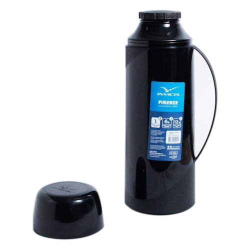 Garrafa Térmica Firenze Preto 1L Invicta 101800010105 - imagem adicional