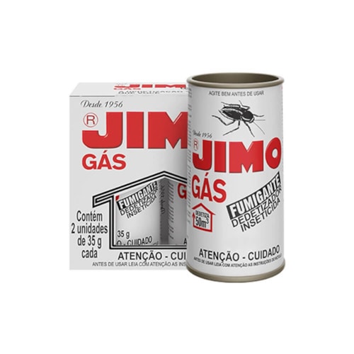 Gás Fumegante Dedetizador Inseticida Jimo 35g 