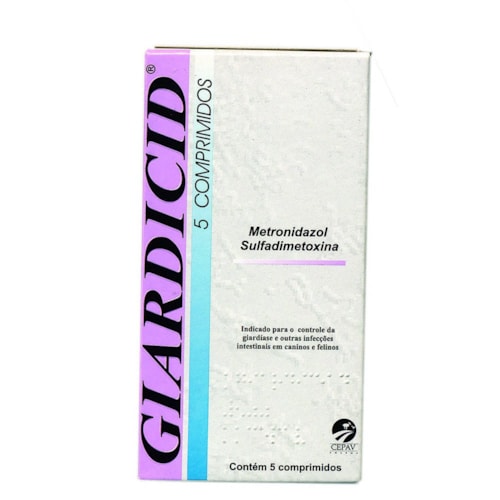 Giardicid Cepav para Cães e Gatos 500mg