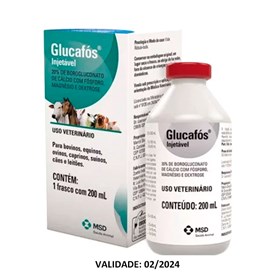 Glucafós MSD Injetável 200ml