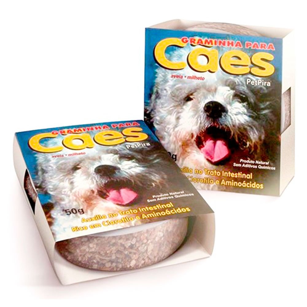 Graminha Pet Pira para Cães 50g