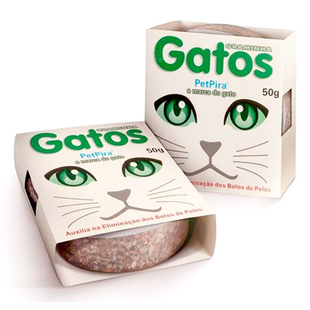 Graminha Pet Pira para Gatos 50g