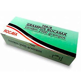 Grampo Rocama 106/8 com 2.500 grampos