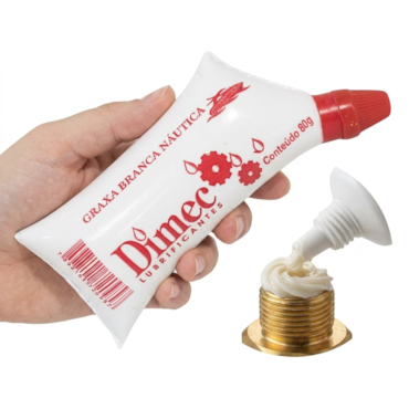 Graxa Branca Naútica Dimec 80g