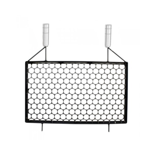 Grelha para Churrasco em Inox com Cado de Alumínio - Ninha 