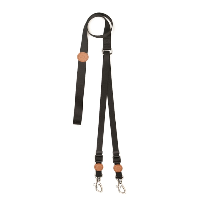 Guia Dupla U Toh Fita em Poliéster Alta Resistência à Tração Black