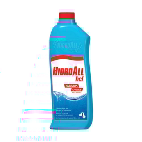 HCL Choque Algicida Para Piscina Hidroall