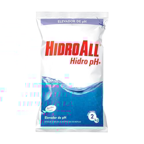 Hidro pH+ Elevador de Ph Para Piscina 2kg - Hidroall
