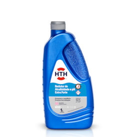 HTH Redutor de Alcalinidade e pH Extra Forte 1L - Ajuste rápido e seguro da água da piscina