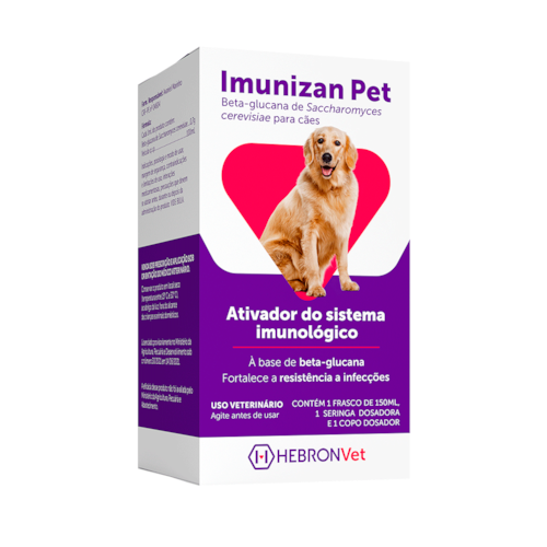 Imunizan Pet Hebron Vet Estímulo ao Sistema Imunológico para Cães
                                     150 ml