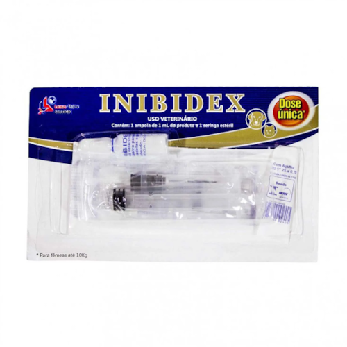 Inibidor de Cio para Cadelas e Gatas Injetável 1ml C/ Seringa Lema
