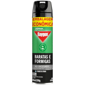 Inseticida Baygon Aéreo Mata Formiga e Barata 360ml