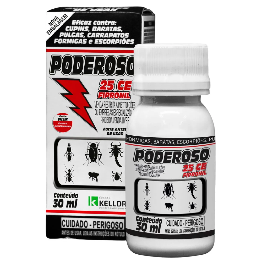 Inseticida Poderoso 25CE 30ml - Kelldrin
