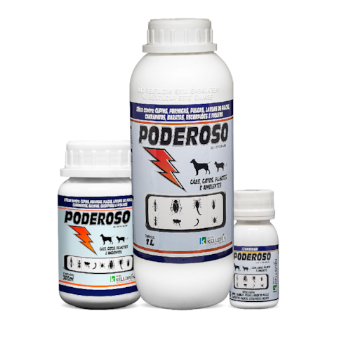 Inseticida Poderoso Uso Veterinário e Ambientes 30 ml
