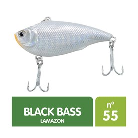Isca Artificial Lamazon Black Bass para Pesca 5,5cm10g