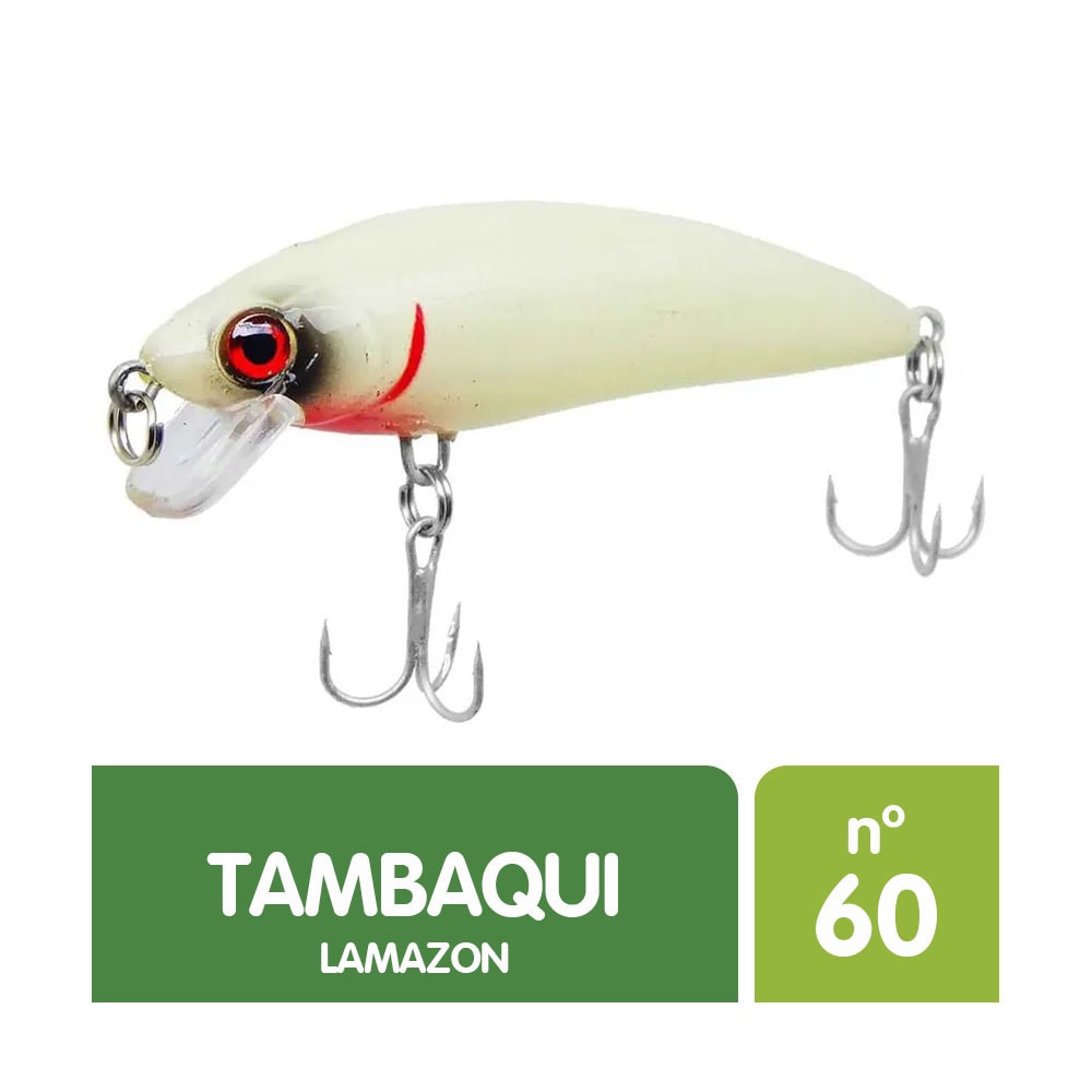 Isca Artificial Lamazon Tambaqui 60 para Pesca 6cm 5,6g