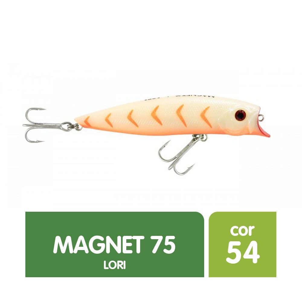 Isca Artificial Lori Magnet 75 para Pesca 7,5cm 7g