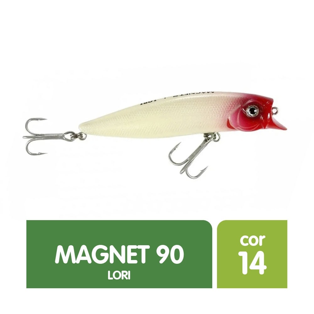Isca Artificial Lori Magnet 90 para Pesca 9cm 11g