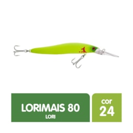 Isca Artificial Lori Mais 80 para Pesca 8cm 8g