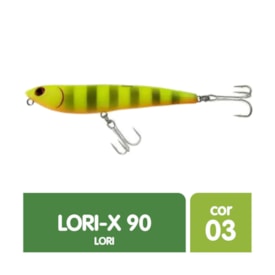 Isca Artificial Lori-X para Pesca 9cm 8,5g