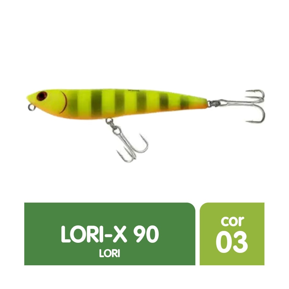 Isca Artificial Lori-X para Pesca 9cm 8,5g