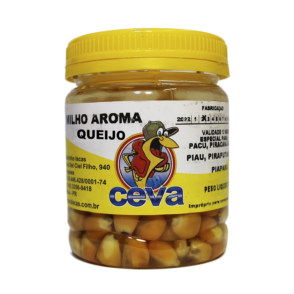 Isca Pronta Ceva Milho Verde em Conserva Aroma Queijo 140g