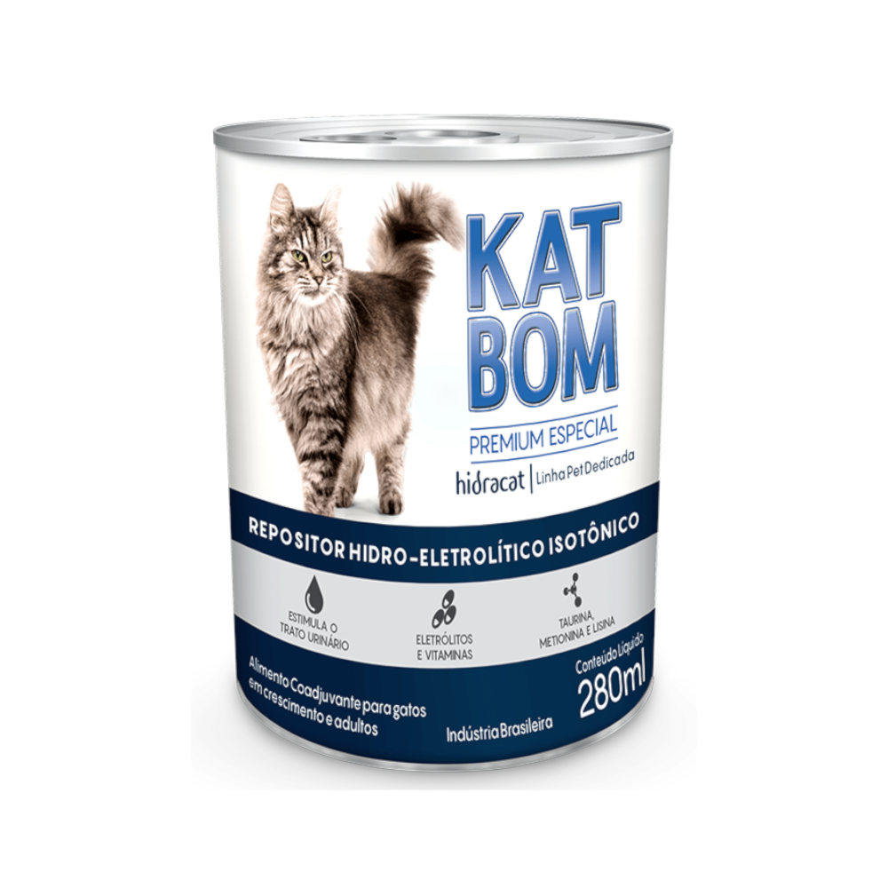 Kat Bom Hidra-Cat Repositor Hidro-Eletrolítico Isotônico 280ml