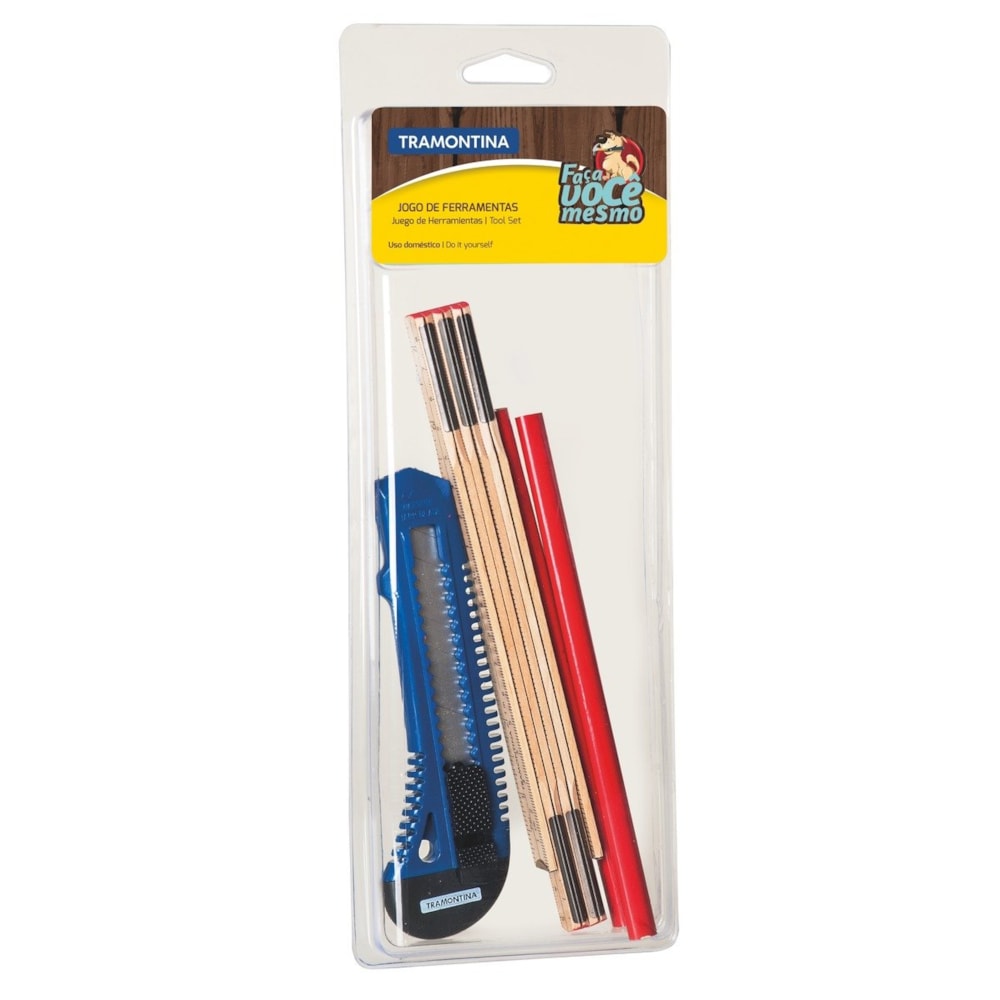Kit de Ferramentas 4 Peças 43408/193 - Tramontina