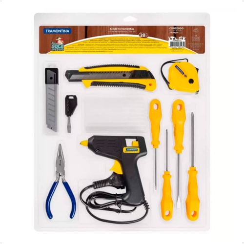 Kit de Ferramentas Tramontina 28 Peças 43409112