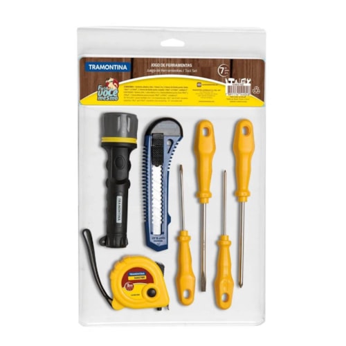 Kit de Ferramentas Tramontina com 7 peças Ref. 43409102