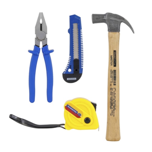 Kit de Ferramentas Tramontina Jogo com 4 Peças