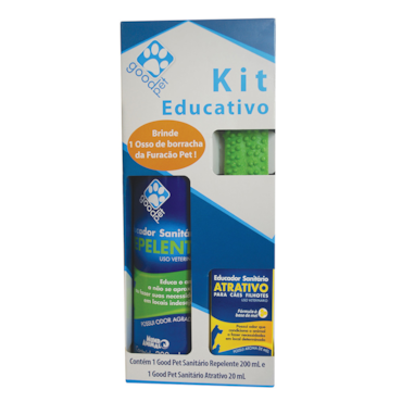 Kit Educativo Repelente e Atrativo Good Pet - Mundo Animal