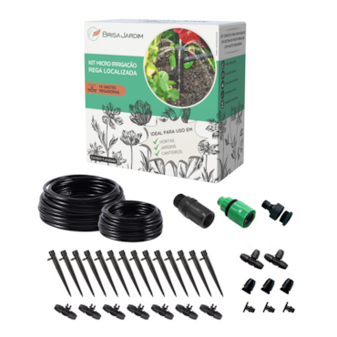 Kit Micro Irrigação Rega Localizada 14 Hastes Regadoras Kil14 Brisa Jardim