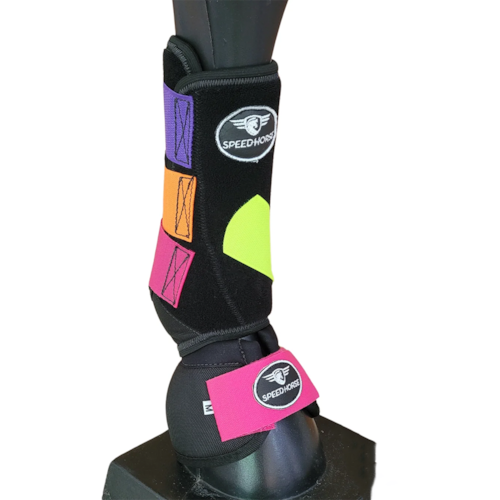 Kit Simples Cloche e Caneleria para Cavalo Speed Horse Colorido M Ref 2221