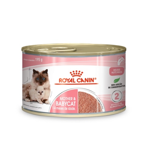 Lata Royal Canin Baby Cat Instinctive para Gatos Filhotes 195g