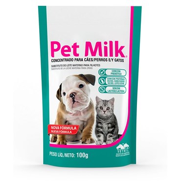 Leite Pet Milk Concentrado para Cães e Gatos Vetnil