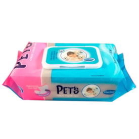 Lenço Umedecido American Pets com 80 Toalhas