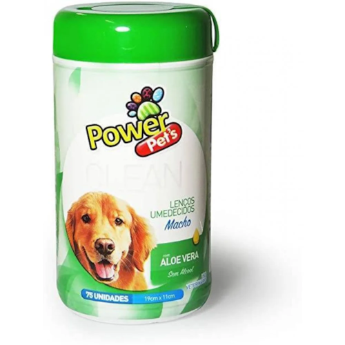 Lenço Umedecido para Machos PowerPets 