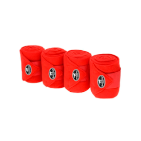 Liga de Descanso Vermelha em Lã Conjunto 4 Unidades - Boots Horse