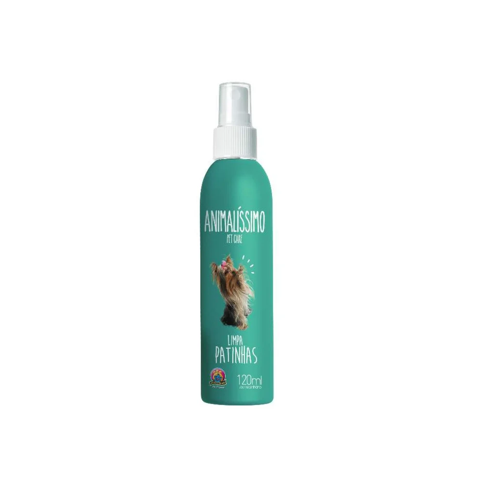 Limpa Patas Animalissimo para Cães e Gatos 120 ml