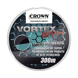 Linha de Pesca Monofilamento Crown Vortex GTX 300m
