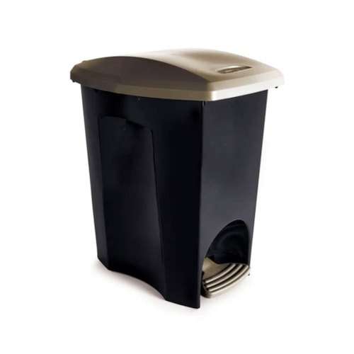 Lixeira com Pedal Ecoblack Plasútil