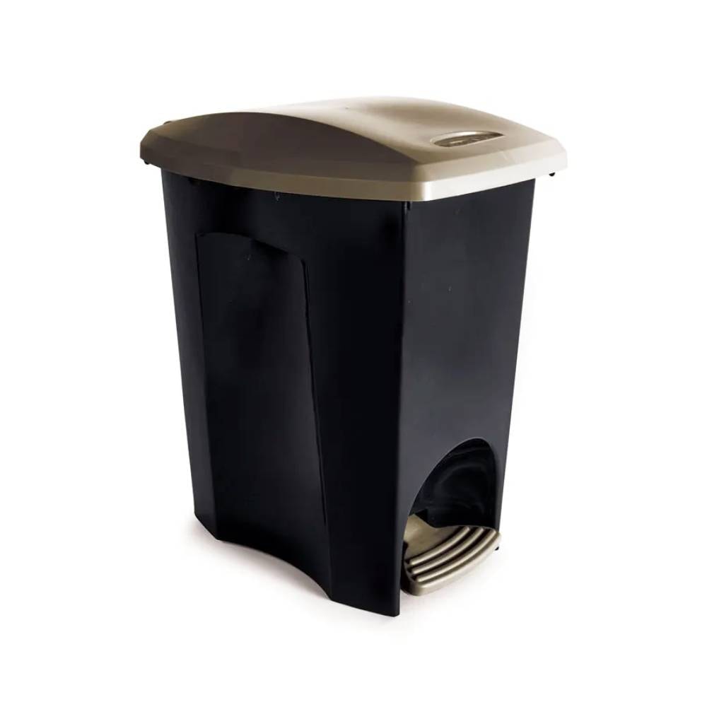 Lixeira com Pedal Ecoblack Plasútil