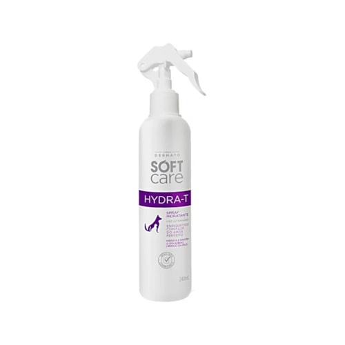 Loção Hidratante Hydra-T Soft Care para Cães e Gatos 240ml